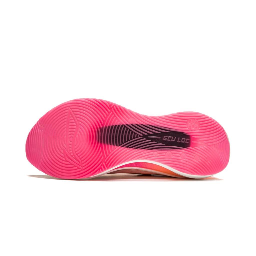 Li Ning Absolute Shadow 2.0 Dopamine Equipped With Dual Technology Unisex Running Shoes Fluorescent-Lotus-Pink ARRU001-5
