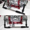 Vergaser Vergaser Schwarzer Geflochtener Kraftstoffschlauch Doppelzufuhr Doppelpumpen-Set AN6 Dreifachverbinder Vergaser-Kits für 4150