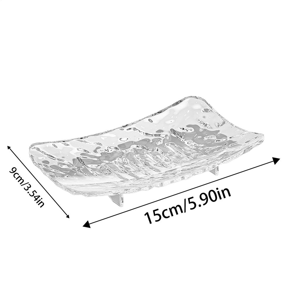 Bathroom Soap Dishes Drain Hole Design Soap Dishes Non-Slip Base Long-lasting Soap Tray For Family Traveling Gym
