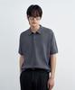 SIECLE Comfort Polo Knit (Charcoal)