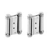 2Pieces Sturdy 3Inch Multifunctional Spring Hinges for Securerly Door Closures with Stylish Designs Daily Casual Use