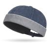 New Fashion Beanie Cap For Men Retro Cotton Adjustable Cap For Women Full Cap Brimless Hats Outdoor Skullcap Sailor Cap