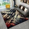 Retro Natural Crystal Ore Stone Area Rug Carpet for Living Room Bedroom Home Decor,kids Play Non-slip for Sofa Doormat Gift