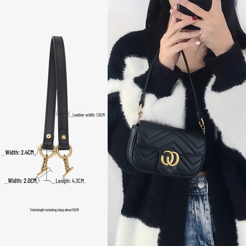 

Мастер-ремесленник Сумка Guci Marmont Mini Dupont с бумажной подкладкой и плечевым ремнем для ношения через плечо