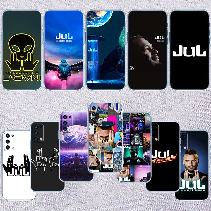 RE41 Julien Mari Jul Transparent Phone Case for Motorola Moto G7 G8 G9 G84 G85 G73 G24 G15 Z2 Play Power Plus