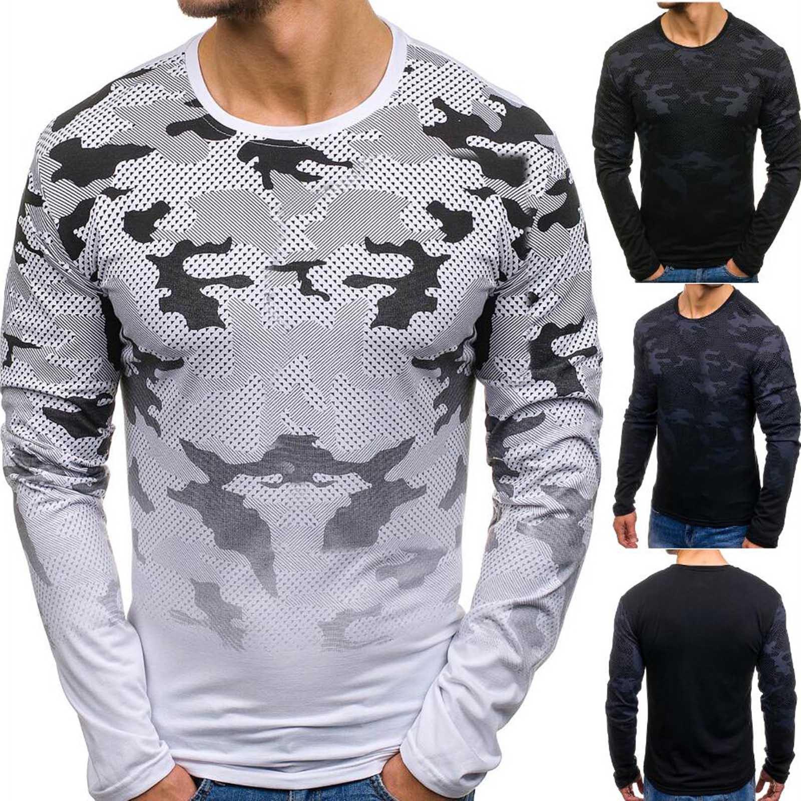 

Мужская осенняя зимняя футболка с длинным рукавом с длинным рукавом верхняя футболка верхняя одежда блузка