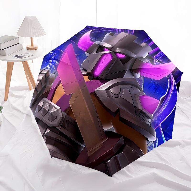 Clash of Clans Automatic Opening and Closing, 8 Rib Structure Portable Umbrella, Suitable for Men and Women In All Seasons  Perfect Gift for