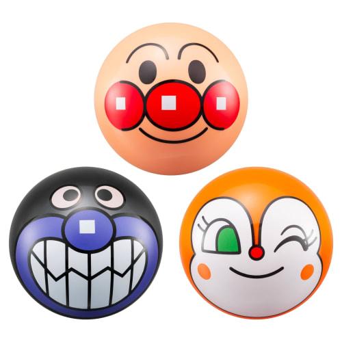 

AGATSUMA Anpanman Мини-шарики для лица, набор из 3 шт. Anpanman, Baikinman, Dokinchan [2024]