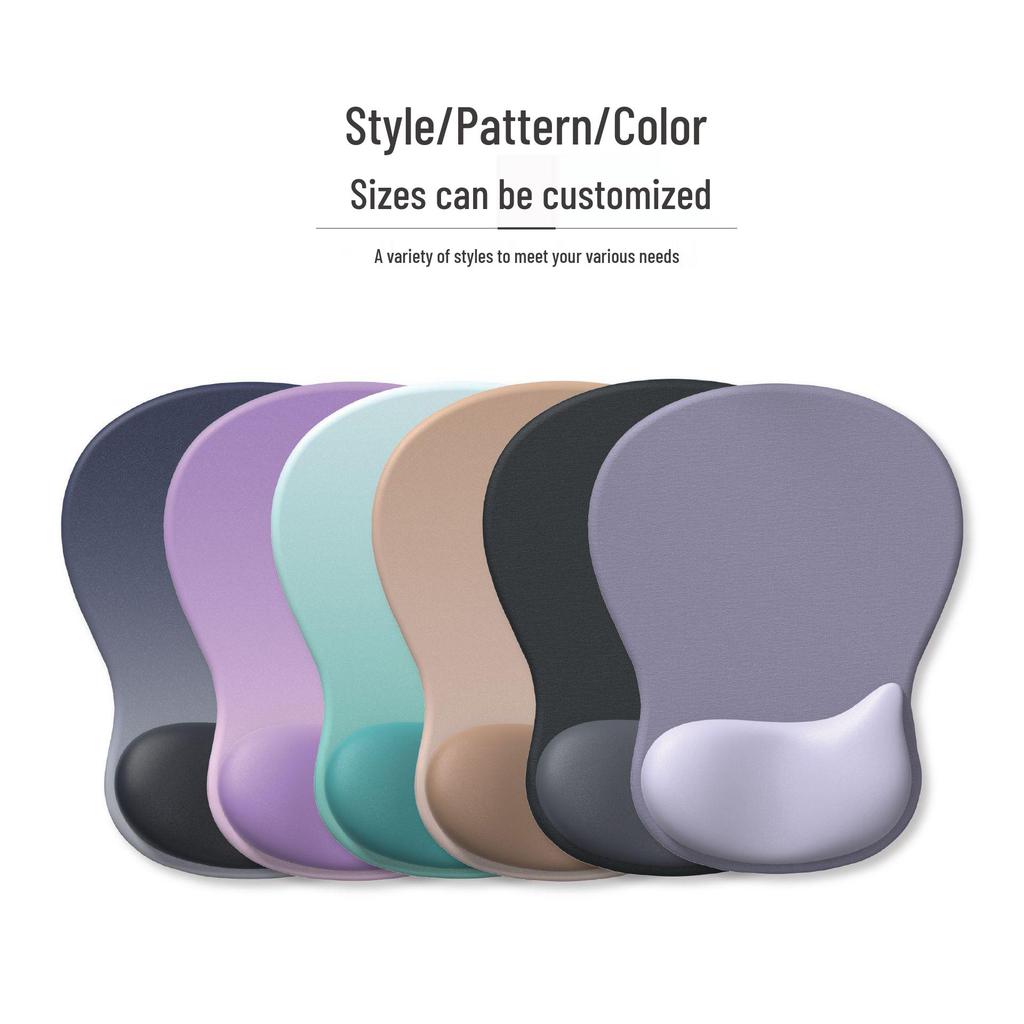3D Memory Foam Non-Slip Wrist Support Mouse Pad for Gaming & Office