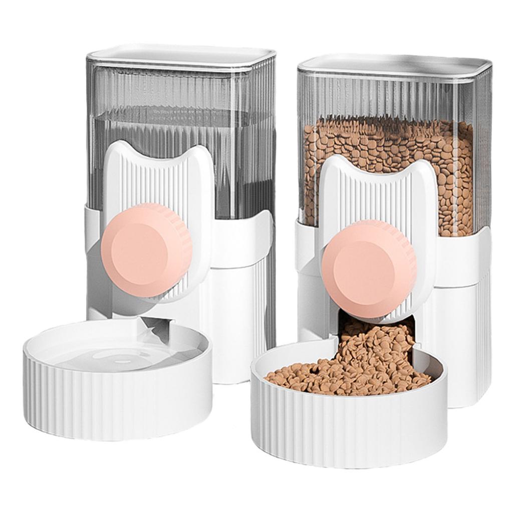 2x Hanging Automatic Cat Feeder And Water Dispenser For Ferrets And Rabbits Rabbit Feeders For Cages