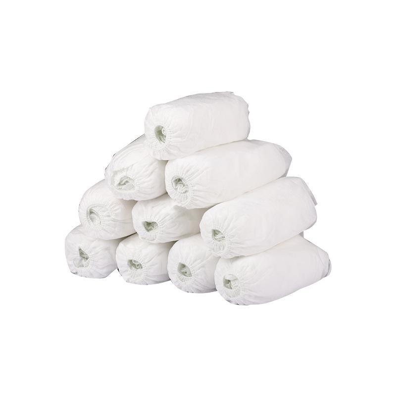 100Pcs Disposable Non Slip Shoe Covers Dust Proof Foot Coverings for Computer Room Data Center Clean Workshop Use
