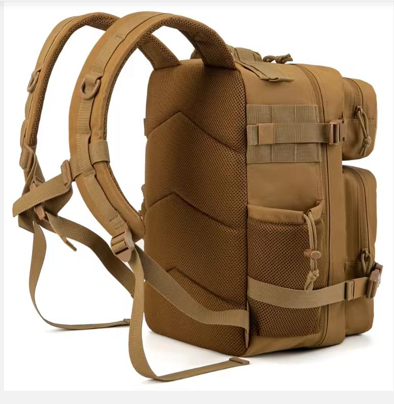 25L Taktischer Rucksack Outdoor-Tasche für Fitness MOLLE-Rucksack GYM Für Frauen/Männer EDC Wandern Survival-Rucksack Hexenflaschenhalter