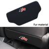 Auto Leder Anti-Tritt-Matte Sitzrücken-Schutz Anti-Schmutz-Matte für Seat Leon FR FR+ Cupra Ibiza Altea Exeo Formula Racing Alhambra