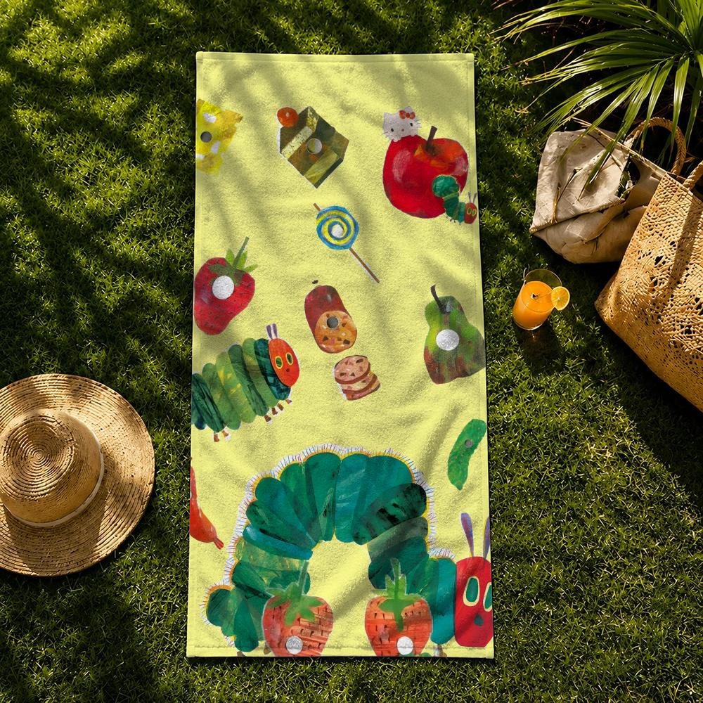 The Very Hungry Caterpillar Towel Towel beach towel, quick drying absorbent bath towel for Swim,Gym,Camping,Outdoor hot