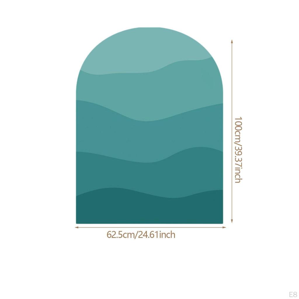 Böhmischer Bogen Wandaufkleber PVC Tapete für Zuhause, Familienhintergrunddekor Klassenzimmer und Wohnen