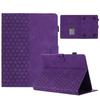 Funda Universal para Tablet de 10 Pulgadas Funda para Tablet de Cuero Estampado de Panal con Ranura para Tarjeta