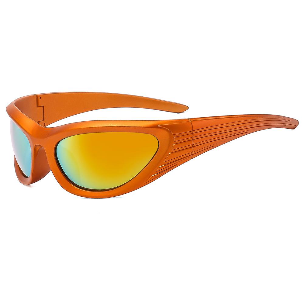 Wang Anyu sunglasses sunglasses men's ruffian handsome big frame hiking anti-ultraviolet YK sunglasses women