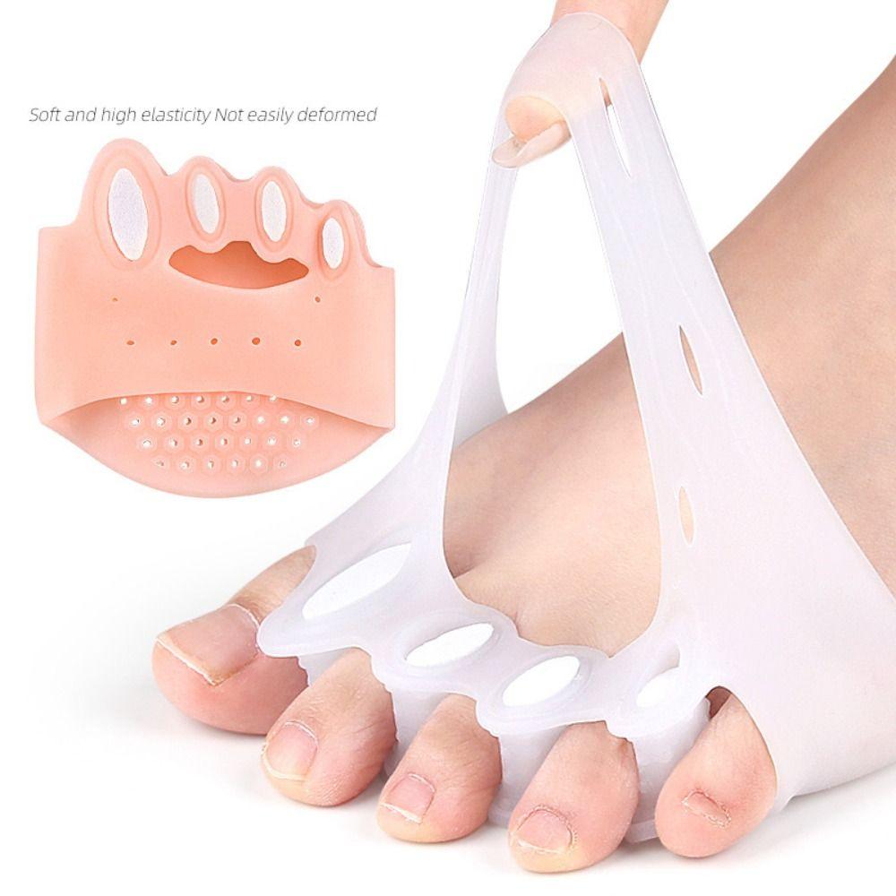 2pcs Washable Hallux Separator Elastic Bunion Corrector NEW Gel Toe Spacers  Foot Care