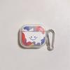 Applicable AirPodsPro1 earphone cover Apple 11th generation cartoon smiley face transparent soft case l Bluetooth earphone cover