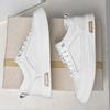 FashionStylish Trendy Men Casual Shoes Four Seasons Outdoor Sports Shoes Student Running Shoes Leisure Man Walk Platform White Sneakers