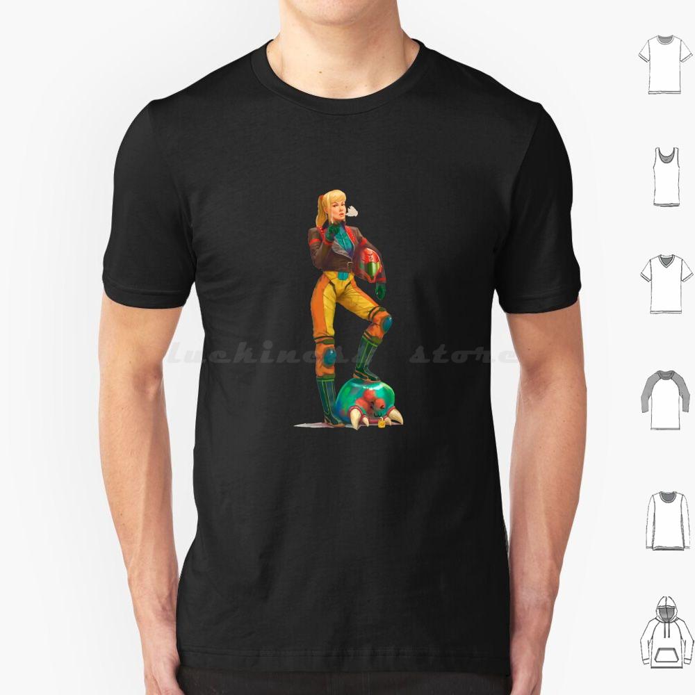 Metroid T Shirt Men Women Kids   Samus Metroid Game Videogame Retro Tough Chick Samus Aran Women Strong Dread Space Pirate S