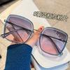 New Square Sunglasses Women Luxury Design Big Frame Gradient Cat Eye Sun Glasses for Women Driving Eyeglasses UV400 Eyewear