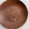 S999 Sterling Silver Big Dipper Necklace for Women - Niche, Light Luxury Design, Elegant Clavicle Chain, Perfect for Valentine's Day Gift.