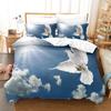 3D-Design Gedrucktes Premium-Qualität Tier Taube Bettwäsche-Set Daunendecke mit Kissenbezug Doppelbettgröße Einzelbett King-Größe
