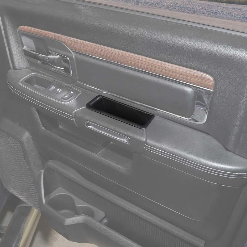 Front Door Inner Armrest Storage Box Organizer Container For Dodge RAM 2010-2017 Stowing Tidying Accessories