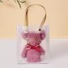 Coral Fleece Bear Towel Gift Box for Weddings and Promotions