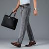 Herren Trendige Straight Stretch Jeans mit mittlerer Bundhöhe - Jugendlicher & Mittelalterlicher Stil