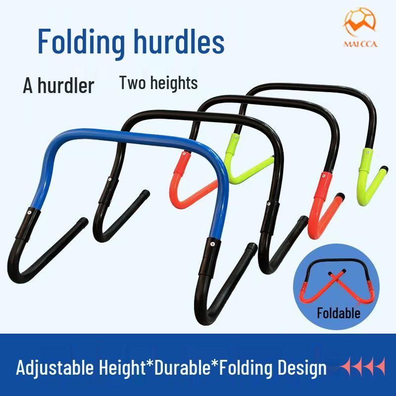 Adjustable Foldable Hurdles for Soccer, Basketball, and Agility Training Small hurdles (width 40cm) чёрный/синий