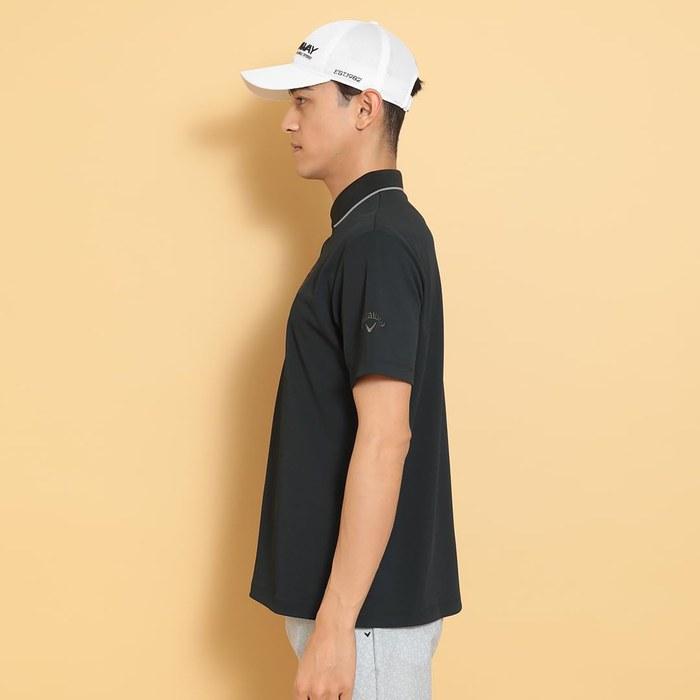 Callaway Men's Short Sleeve Polo Shirt (Moisture-Wicking, UV Protection) / Golf / C25134101 1010_Black LL