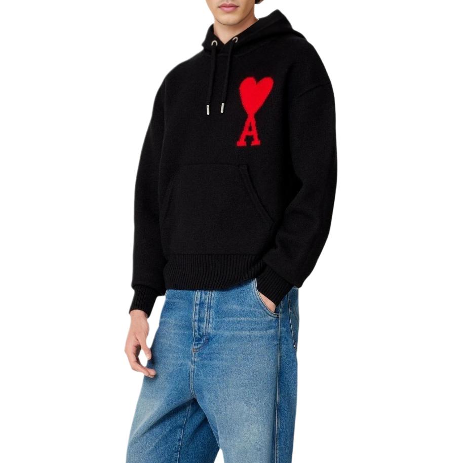 Ami Paris Ami De Coeur Hoodie UKS802KN0018-009