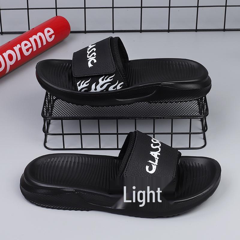 2025 Men's Trendy Soft Bottom Flip-Flops: Summer & Autumn Korean Style Outdoor Slippers