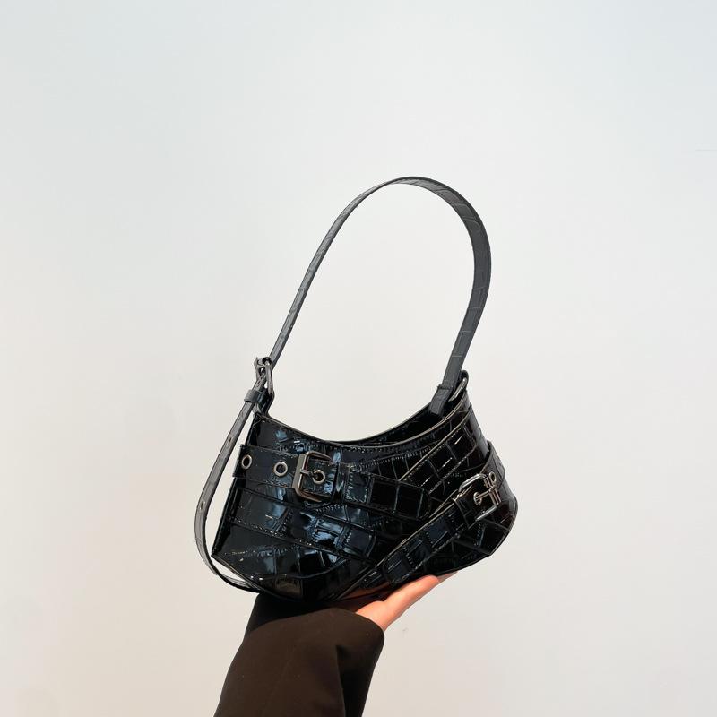 Hochwertige lässige Nischen-Tasche Damen neue Mode Schulter-Achsel-Tasche vielseitige kleine Tasche