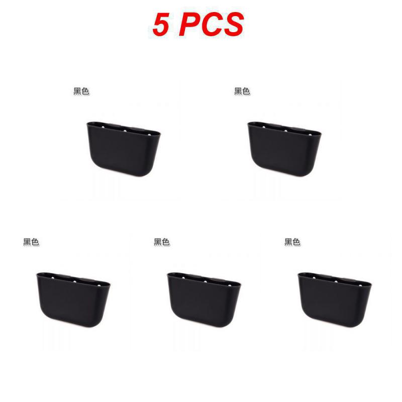 2~5PCS Small Garbage Bin Portable Double-button Design Car Interior Accessories Car Garbage Cans Creative Car Accessories