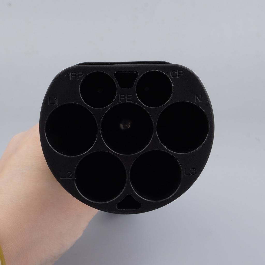 Type 2 IEC 62196 EV Charger Plug 16A 3.6KW / 32A 7KW AC EV Charging Connector, Portable EVSE Charging Gun with Dust Cover