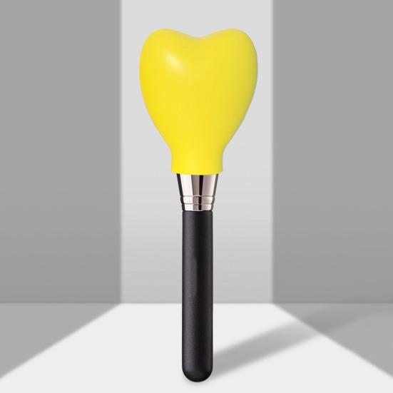 Covers Colored Heart Shape Soft Dustproof Silicone Sleeve Protect Bristles Portable Blush