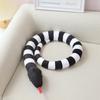 Simulated Big Snake Python Coiled Snake Doll Plush Toy Zodiac Snake Doll Boy Trick Doll