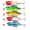 5 Stück 6,5 cm 10 g Topwater Angelköder 3D-Augen Lebensechter Schwimmköder Hartköder mit Drillingen für Süßwasser Salzwasser