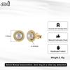 Effie Queen Retro Süßwasserperlenohrringe S925 Sterling Silber Einfaches Temperament Luxus Designer Hochzeitsschmuck Geschenke GPE98