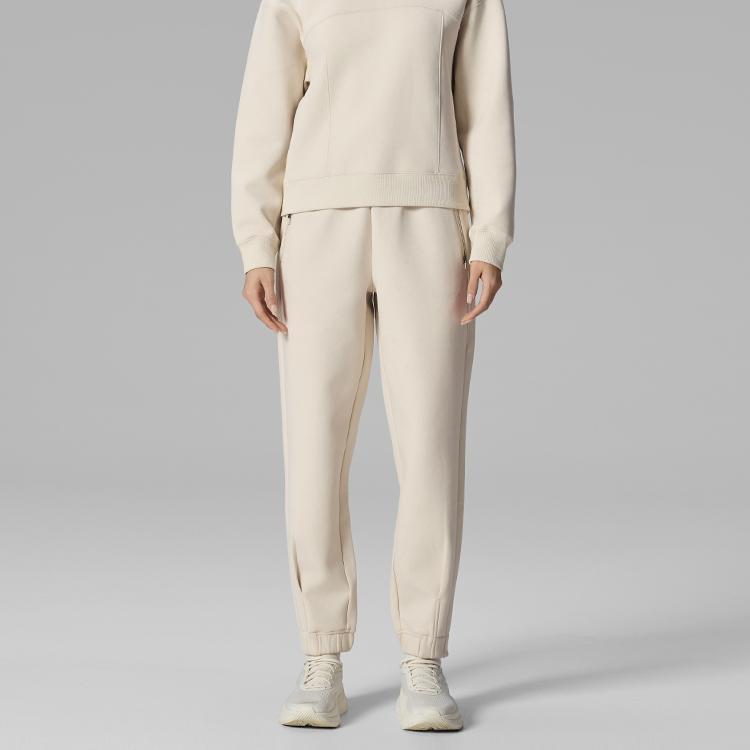 Saucony Loose Fit Tapered Drawstring Knit Casual Pants Women bottoms SA1250KP12L-WT040