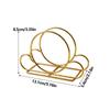 New Metal Napkin Holder Decorative Elegant Tabletop Tissue Rack Durable Napkin Organizer for Kitchen Dining Table