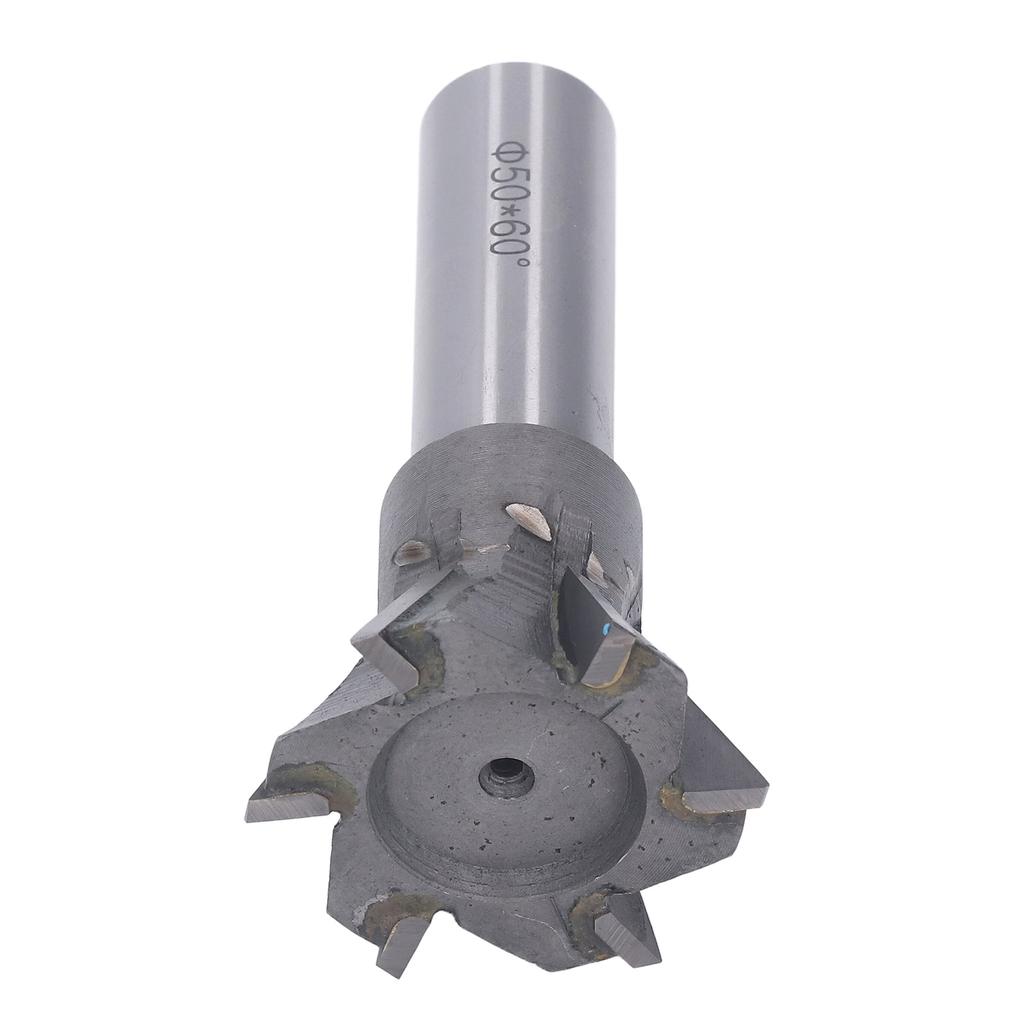 Schwalbenschwanzfräser, Abschrecken, Hartmetall, 6 Klingen, gerader Schaft, Fräswerkzeug für Edelstahl