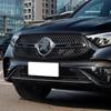Black ABS Center Grille Cover Strip Trim For Mercedes Benz GLC Class X254 2023+ GLC260 GLC300 AMG Auto Accessories
