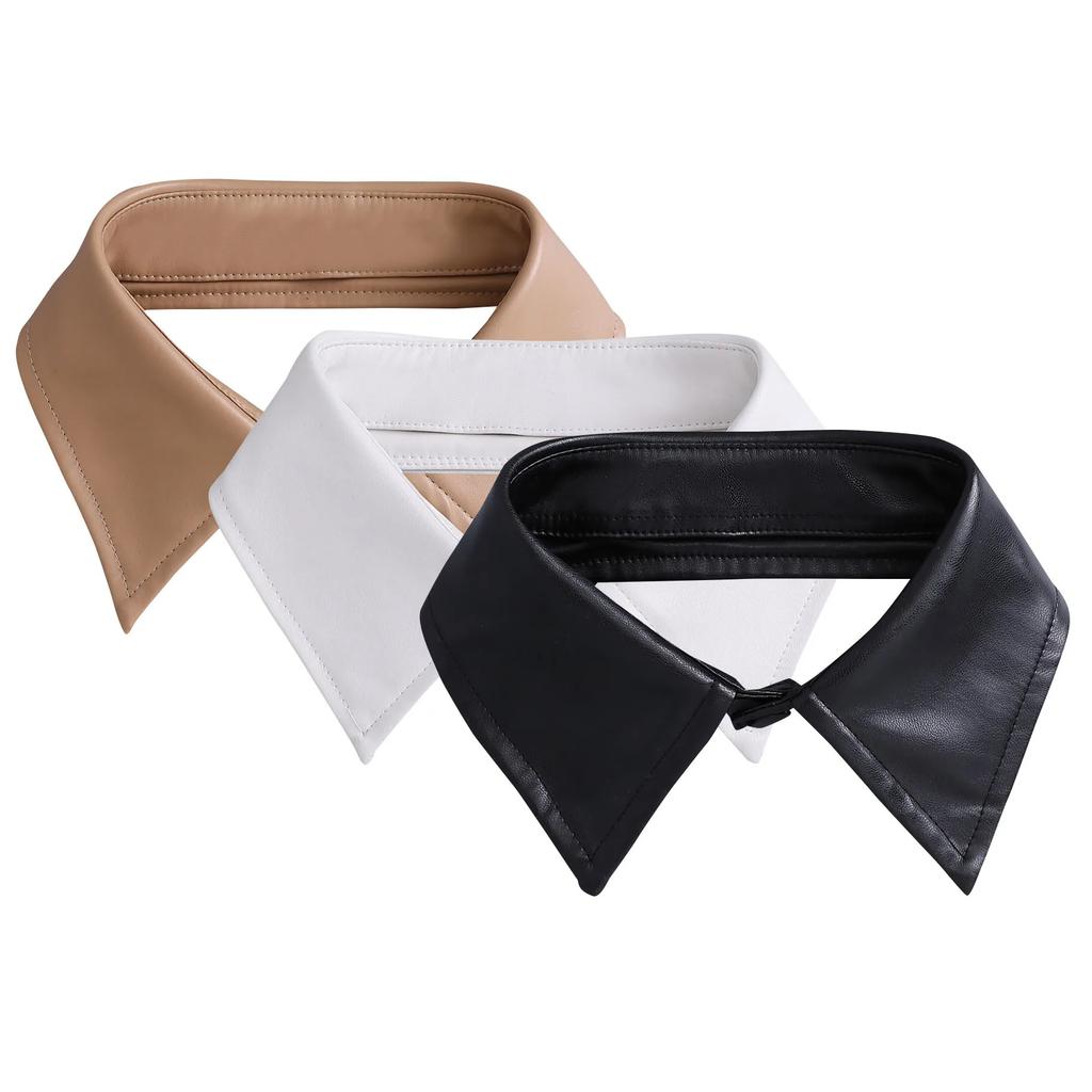 Women Necklace Fake Collar for Shirt Detachable Collar Blouse Tops False Collar Neck Shoulder Wraps Tie Clothes Accessories