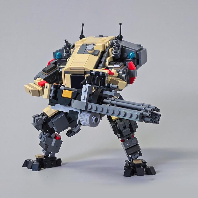 654pcs MOC Legion Titan From Titanfall 2 Creator Model Building Blocks Construction Christmas Gifts Toy Creative DIY Idea Kids