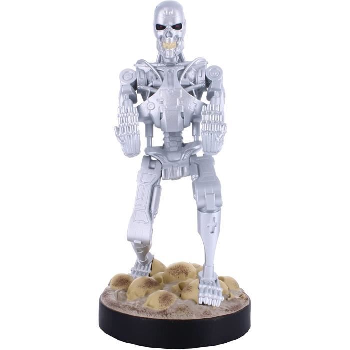 Figurine support manette - terminator - t-800 - noir - multi-plateforme - adulte