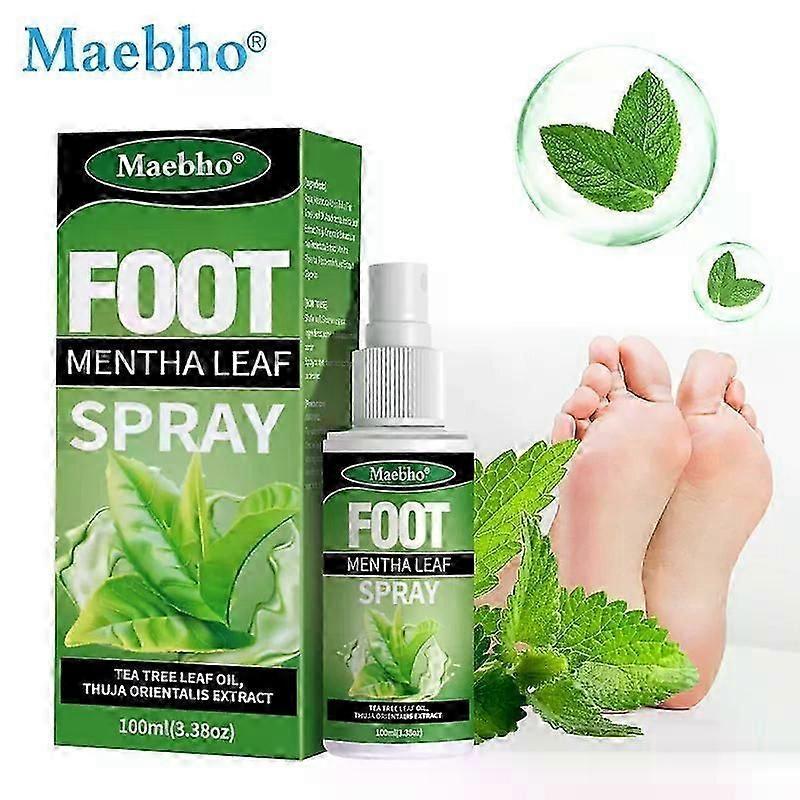 Natural Foot and Shoe Deodorant Spray for Long-Lasting Freshness